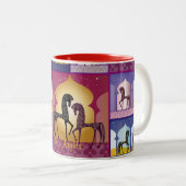 Tasse 2 Couleurs 1001 nuits d'Arabie (Devant droit)