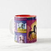 Tasse 2 Couleurs 1001 nuits d'Arabie (Devant gauche)