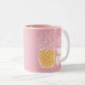 Tasse 2 Couleurs 100% ananas (Devant droit)