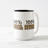 Tasse 2 Couleurs 100% Cowgirl (Devant droit)