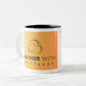 Tasse 2 Couleurs 100% de chance de café-Mug (Devant gauche)