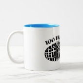 Tasse 2 Couleurs 100 Miles Friggin Ultra Running Tread (Gauche)