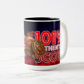 Tasse 2 Couleurs 101% Authentic Scot (Devant droit)