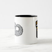 Tasse 2 Couleurs 101e Patch aéroporté avec Jump Wings (Centre)