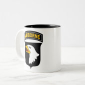 Tasse 2 Couleurs 101st Airborne Division (Devant gauche)