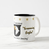 Tasse 2 Couleurs 101st Division aéroportée (Devant droit)