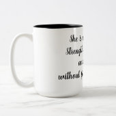 Tasse 2 Couleurs 112:7 de psaume (Gauche)