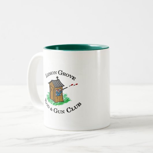 Tasse 2 Couleurs 11oz. (Devant gauche)