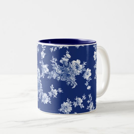 Tasse 2 Couleurs 11oz de muscade Parnell Gardens Delft (Devant droit)