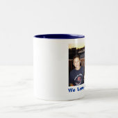 Tasse 2 Couleurs 131, nous aimons notre grand-papa (Centre)