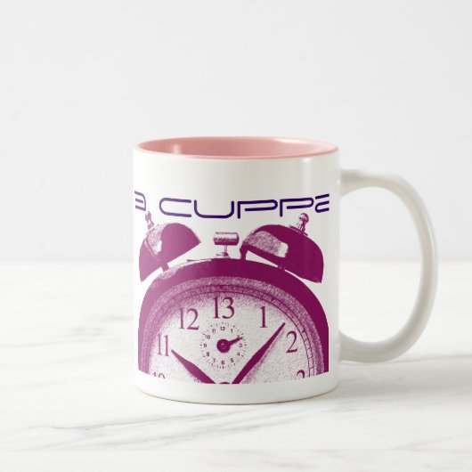 Tasse 2 Couleurs 13 heures de rouge (Droit)