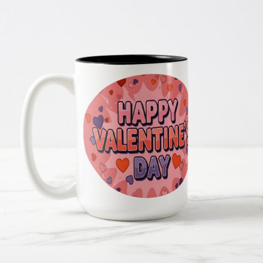 TASSE 2 COULEURS 14 FÉVRIER (Gauche)