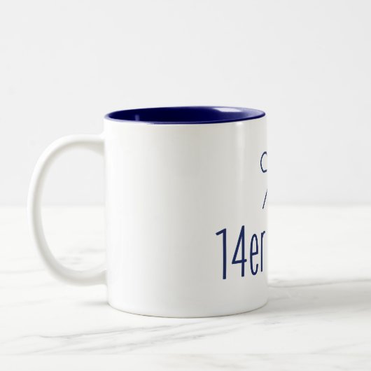 Tasse 2 Couleurs 14er Addict (Gauche)