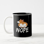 Tasse 2 Couleurs 15 Nope Corgi (Gauche)