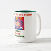 Tasse 2 Couleurs 15 oz. (Devant droit)