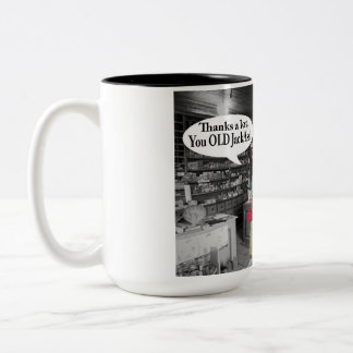 Tasse 2 Couleurs 15 oz 2 tasse. joyeux vache d'anniversaire et vest