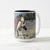 Tasse 2 Couleurs 15oz de ZEUS pour votre MUSTANG MUD ! (Devant droit)