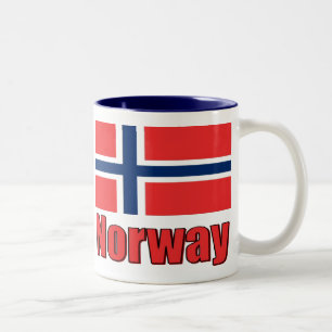 Tasse 2 Couleurs 15oz deux modifient la tonalité la Norvège de