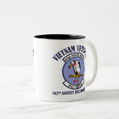 Tasse 2 Couleurs 162nd AHC - Vétéran du Vietnam (Devant droit)