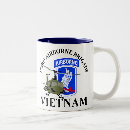 Tasse 2 Couleurs 173RD Le Vietnam aéroporté (Droit)