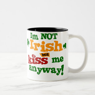 Tasse 2 Couleurs $17,95 deux non irlandais ont modifié la tonalit
