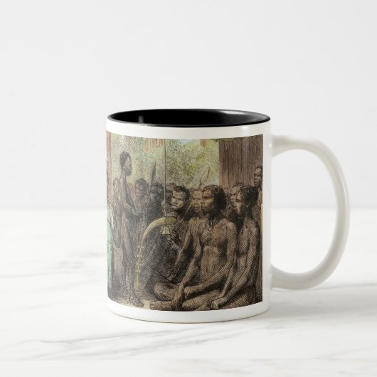 Tasse 2 Couleurs 1844-94) Recep de lieutenant Verney Lovett Cameron (Droit)