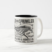 TASSE 2 COULEURS 1886 ATOMIZER / SPRINKLER PUBLICITÉ (Devant droit)