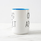 Tasse 2 Couleurs 18e anniversaire (Centre)