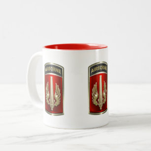 Tasse 2 Couleurs 18e Brigade d'Artillerie de Camp Airportée