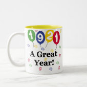 Tasse 2 Couleurs 1921 un anniversaire de grande année (Gauche)