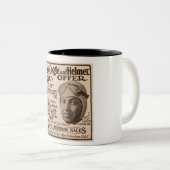 Tasse 2 Couleurs 1929 AVIATION GOGGLES etc publicité (Devant droit)