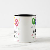 Tasse 2 Couleurs 1960 un anniversaire de grande année (Centre)