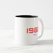 Tasse 2 Couleurs 1982 Meilleur morceau, Physical (Devant droit)