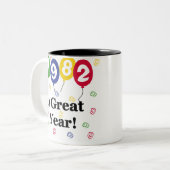 Tasse 2 Couleurs 1982 Un grand anniversaire (Devant gauche)