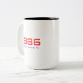 Tasse 2 Couleurs 1986 Meilleur chanson, C'est à ça que servent les  (Devant gauche)