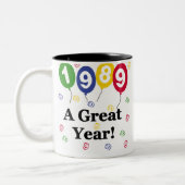 Tasse 2 Couleurs 1989 un anniversaire de grande année (Gauche)