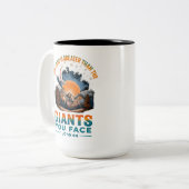 Tasse 2 Couleurs 1 Jean 4:4 (Devant gauche)