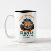 Tasse 2 Couleurs 1 Jean 4:4 (Gauche)