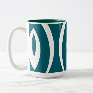 Tasse 2 Couleurs 1 Nature Rythmique Minimaliste