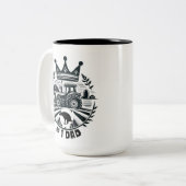 Tasse 2 Couleurs #1 Papa (Devant gauche)