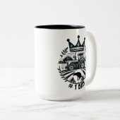 Tasse 2 Couleurs #1 Papa (Devant droit)