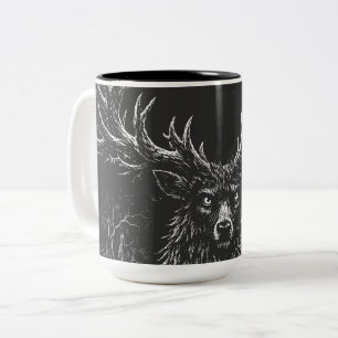 Tasse 2 Couleurs 1. The Shadow Stag par BurnsInHell