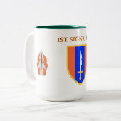TASSE 2 COULEURS 1ÈRE BRIGADE SIGNALE  (Devant gauche)