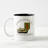 Tasse 2 Couleurs 1ère ID Vet Tempête du désert (Gauche)