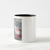 Tasse 2 Couleurs 1re Division blindée Irak Vétéran de combat (Centre)