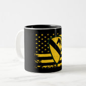 Tasse 2 Couleurs 1re division de cavalerie (Devant gauche)