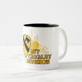 Tasse 2 Couleurs 1re division de cavalerie (Devant droit)