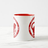 Tasse 2 Couleurs 2016 Année Du Singe Cute (Centre)