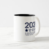 Tasse 2 Couleurs 2020 Révision Non Recommandée (Devant droit)