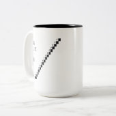 Tasse 2 Couleurs 2026 Small Steps My Year (Devant gauche)